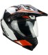 Casque Crosstourer CGM 666A Ranger blanc orange