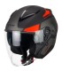 Casque jet CGM 136G Galaxy noir orange matt