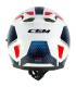 Casco jet CGM 136G Galaxy bianco blu rosso