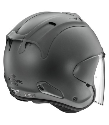 Casco jet Arai SZ-R Vas Evo gun metallic opaco