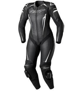 Leather lady suit RST Tractech EVO 5 black white