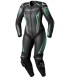 Tuta in pelle donna RST Tractech EVO 5 nero verde