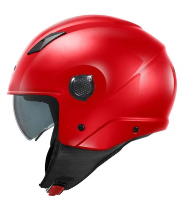 Casco demijet Kappa KV 58 rosso