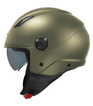 Casco demijet Kappa KV 58 verde