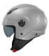 Demijet helmet Kappa KV 58 silver