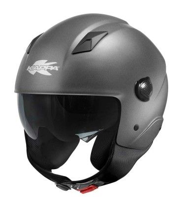 Helm demijet Kappa KV 58 titan matt