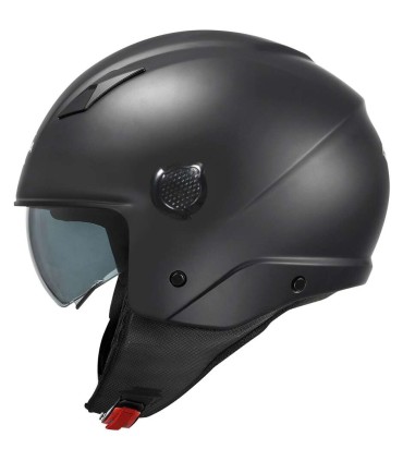 Casco demijet Kappa KV 58 nero opaco