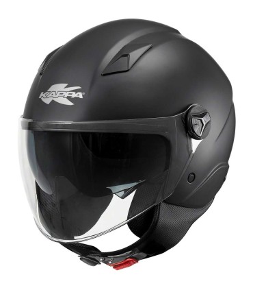 Casco Jet Kappa KV 57 nero opaco