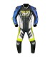 Berik LS1 2.0 white blue leather suit