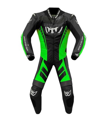 Berik LS1 2.0 green leather suit