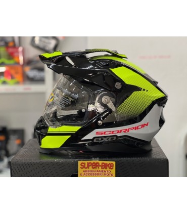 Scorpion Adf-9000 Air Trial yellow helmet