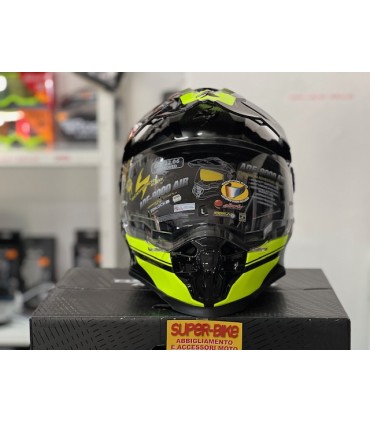 Scorpion Adf-9000 Air Trial yellow helmet