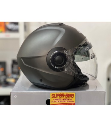 CASCO JET HJC I40N TITANIO OPACO