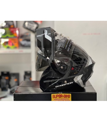 Helm Scorpion Exo-930 Evo Sikon grau schwarz