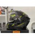 Casque intégral Scorpion Exo 1400 Carbon air Evo Kendal jaune