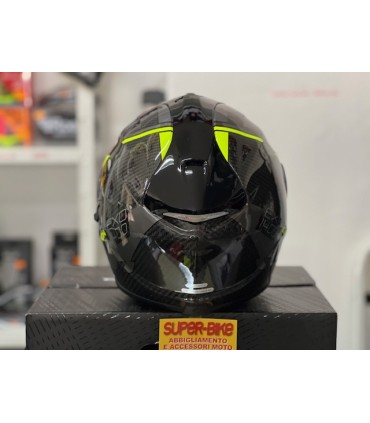 Casco integrale Scorpion Exo 1400 Carbon air Evo Kendal giallo