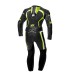 Spyke Losail Race leather suit black yellow