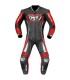 Berik Ls1-171334FR black red leather suit