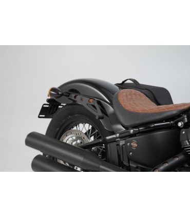 Sw-Motech Legend Gear side bag system LH2/LH1. 25,5/19,5 l. Softail StrBob (17-) Standard (20-)