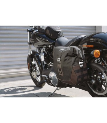 SW-Motech Legend Gear side bag system LC. Harley-Davidson Dyna Low Rider, Street Bob