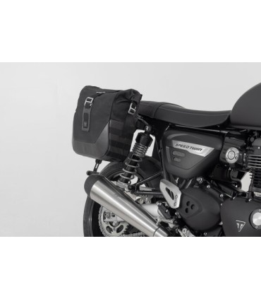 SW-Motech Legend Gear Seitentaschen-System LC. Black Edition. Triumph Speed Twin 1200 (18-)