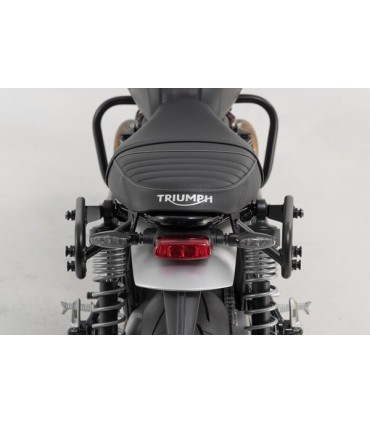 SW-Motech Legend Gear side bag system LC. Black Edition. Triumph Speed Twin 1200 (18-)