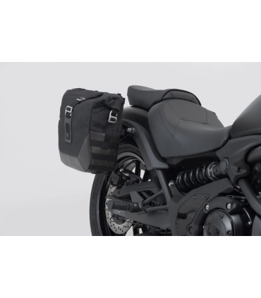 SW-Motech Legend Gear side bag system LC. Black Edition. Kawasaki Vulcan S (16-)