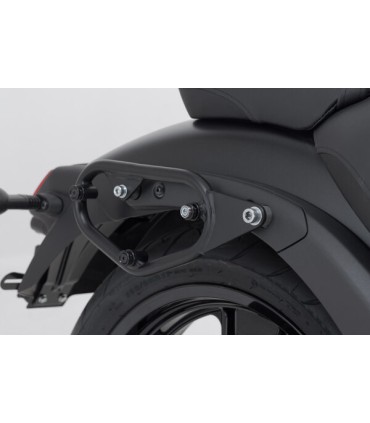 SW-Motech Legend Gear side bag system LC. Black Edition. Kawasaki Vulcan S (16-)