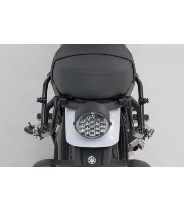 SW-Motech Legend Gear side bag system LC. Black Edition. Yamaha XSR700 (15-) / XSR700 XT (19-)