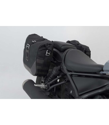 SW-Motech Legend Gear side bag system LC. Black Edition. Honda CMX 500 Rebel (16-).