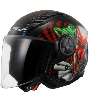 Casco jet LS2 OF616 Airflow 2 HAPPY DREAMS