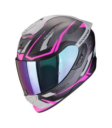 Casco Scorpion Exo 1400 Evo 2 Air Accord rosa