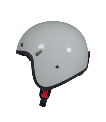 Casco jet Premier Classic Quick Release System grigio