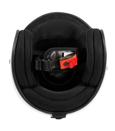 Casque jet Premier Classic Quick Release System gris