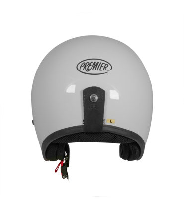 Casco jet Premier Classic Quick Release System grigio