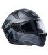 Casco moto M11 Pace nero grigio opaco