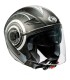 Casco jet One Alfa multi nero grigio