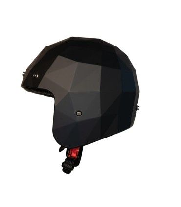 Helm jet Holy Freedom Stealth Diamond schwarz grau matt