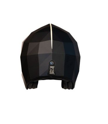 Casco jet Holy Freedom Stealth Diamond nero grigio opaco