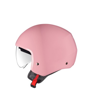 Casco jet Nexx Y.10 pastel rosa