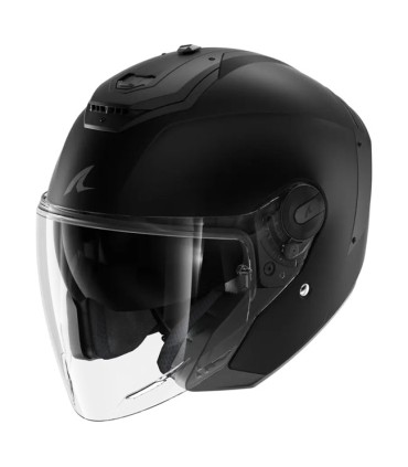 Helm Shark Rs Jet Blank schwarz matt