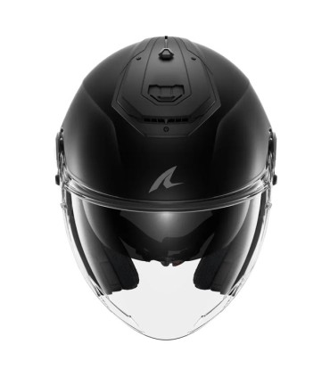 Casco Shark Rs Jet Blank nero opaco