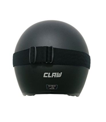 Casco jet Claw Blaster nero opaco