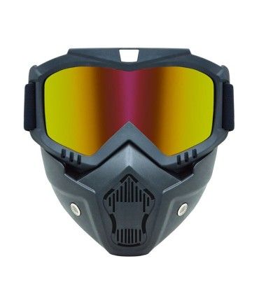 Casco jet Claw Blaster nero opaco