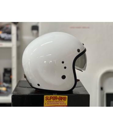 Casco jet Scorpion Belfast Evo Luxe bianco