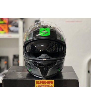 Casco Scorpion Exo-520 Evo Air Maha verde