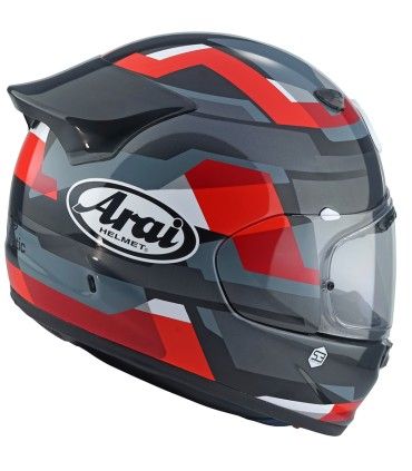 Casco Arai Quantic Abstract rosso