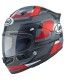 Casco Arai Quantic Abstract rosso