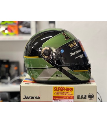 Casque retro MT Helmets Jarama 68th C1 vert