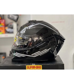 Scorpion Exo 1400 Evo 2 Carbon Air Reika white helmet